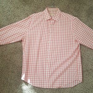 Salmon Michael Kors Dress Shirt